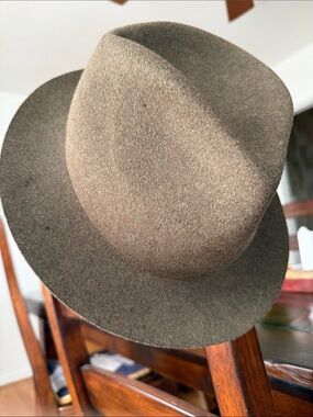 Rag & Bone Fedora Hat Brown / Olive